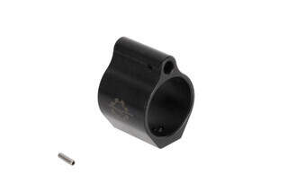 CMT Tactical J.A.G. low profile steel gas block fits .875in barrels and includes a stainless steel gas tube roll pin